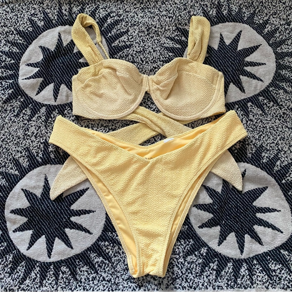 Large Abercrombie Yellow Bikini